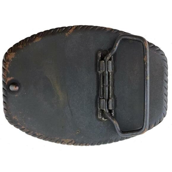 Western Floral Eagle Dogs Birds Star Replacement Belt Buckle Fits 1-1/2"(38mm) - Picture 2 of 7